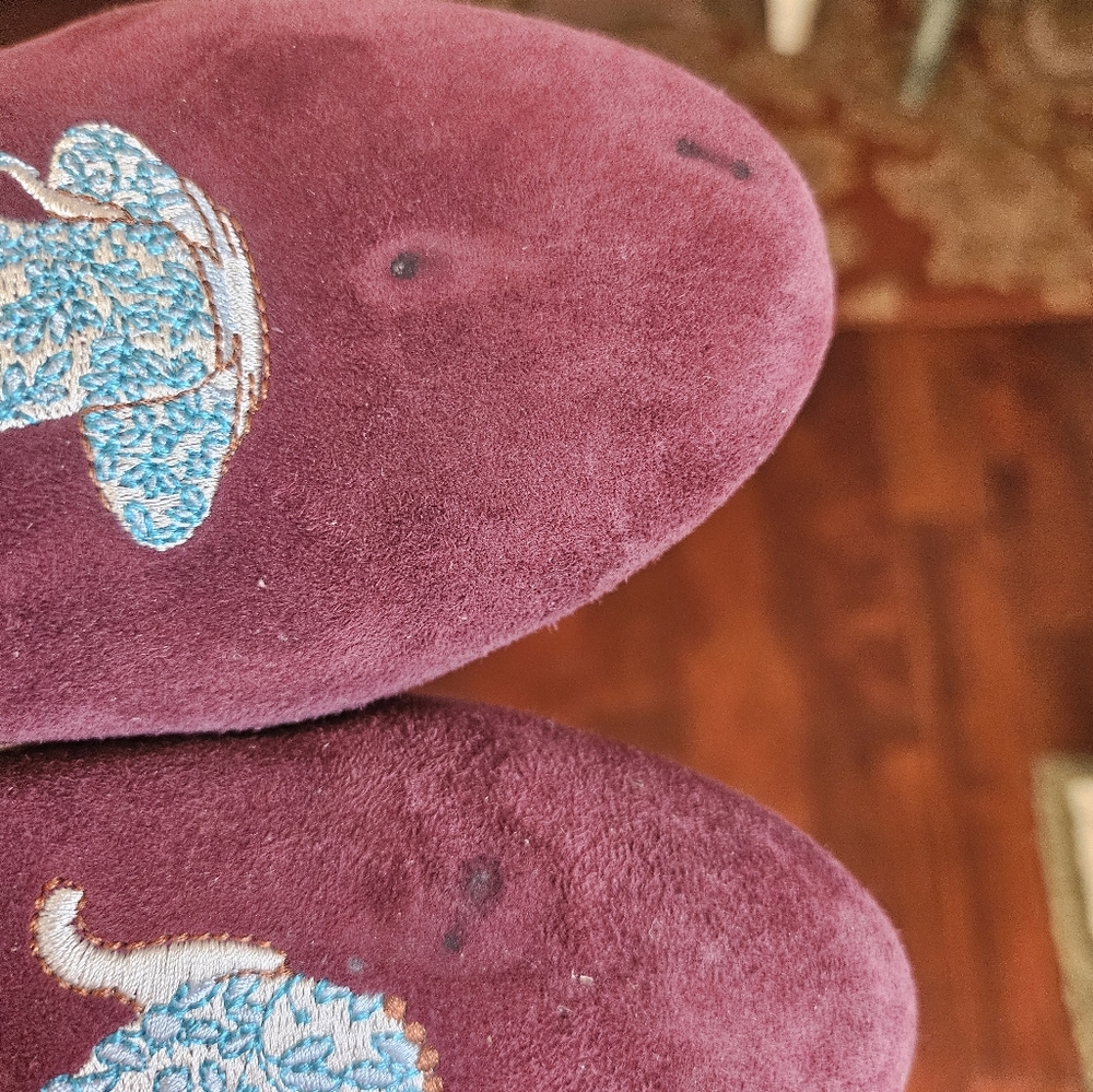Talbots Chinoiserie Teacup Loafers, Rare, Never‎ Worn - Picture 3 of 9
